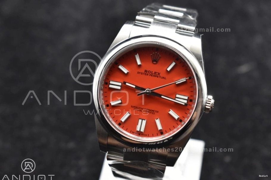 Oyster Versatile 41mm Edition 124300 Clean 938 Perpetual 904L Best 1:1 Dial Red VR Steel 0810